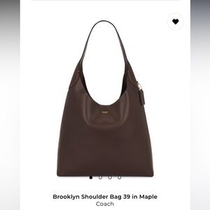 Coach Brooklyn Shoulder Bag 39 in Maple
